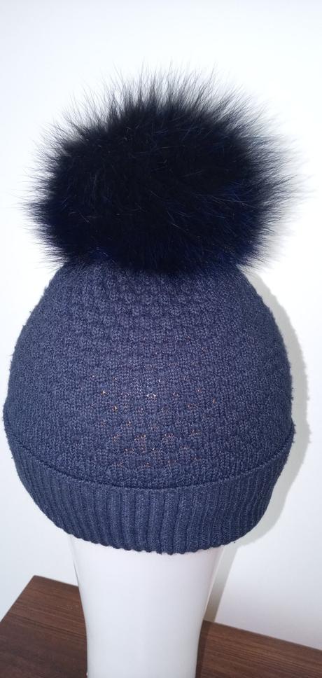 Detska ciapka prava kozusina liska, lindex,128