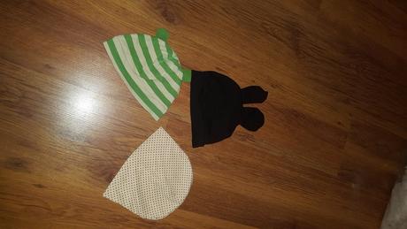 3 tenké čiapky , h&m,80