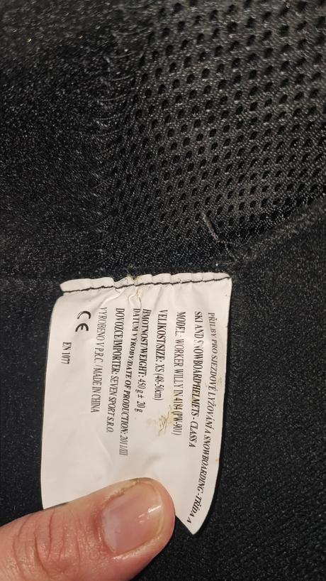 Detská lyžiarska prilba veľ.xs (48-50cm), xs