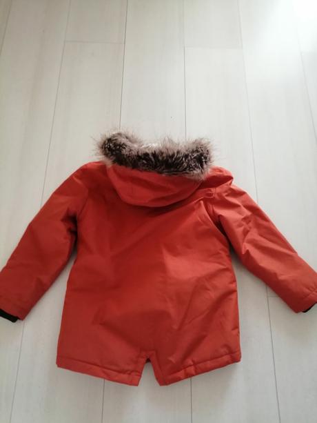 Bundička zimna pre chlapcov, oranzova vel. 122, primark,122