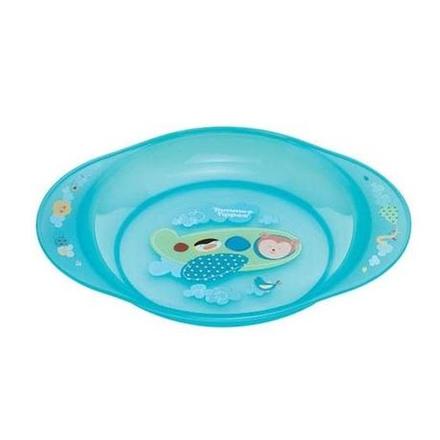 Tommee tippee tanier s obrázkom modrý, 12m+, 