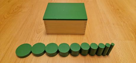 Montessori farebné valčeky bez úchytov, 