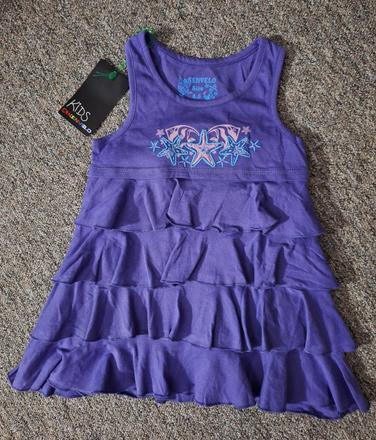 Tričko, nové, letné, volánikové, kenvelo,104 / 110