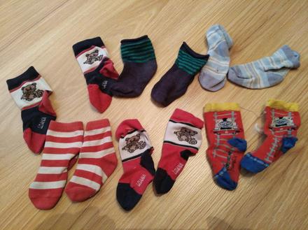 Chlapčenské ponožky-cena spolu, 18