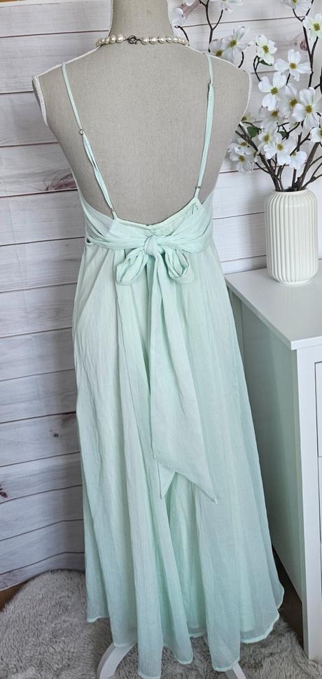 Krásne lahulinké šaty h&m, h&m,m