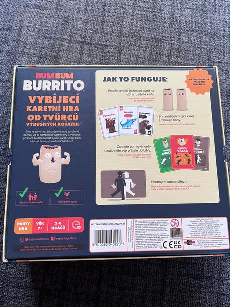 Bum bum burrito hra, 
