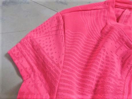 Elastické neónkové športové tričko, adidas,l