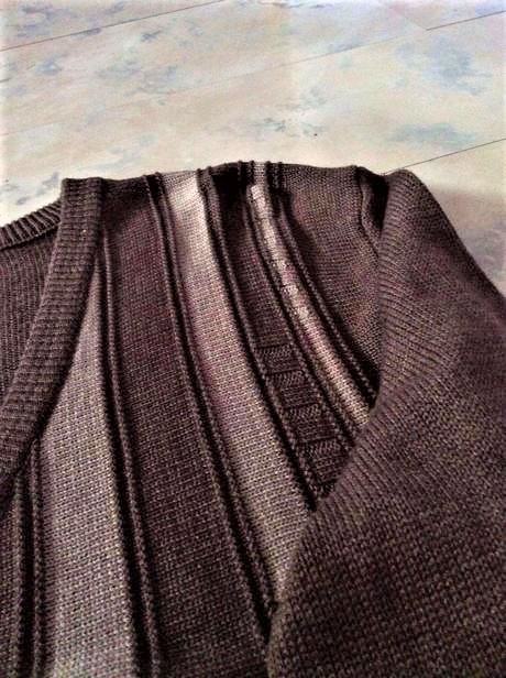 Sveter na zapínanie, xxl