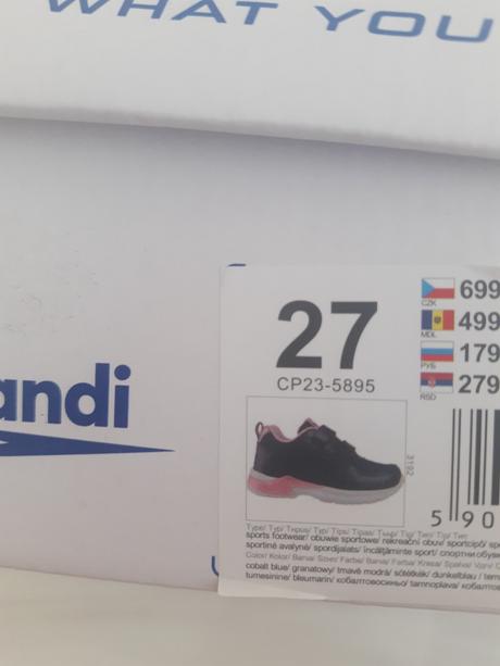 Detské svietiace tenisky sprandi 27, sprandi,27