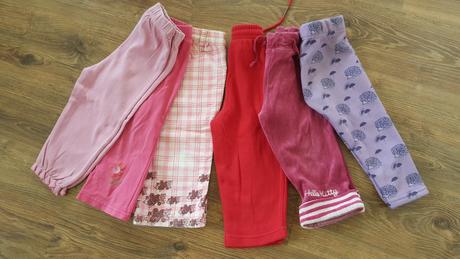 Teplaky hrubsie, h&m,80