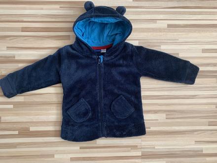 Detska plysova mikinka macko - vel. 74/80, lupilu,80