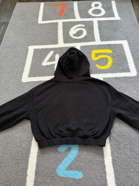 Crop mikina, h&m,134