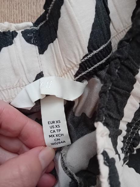 Damske nohavice, h&m,xs
