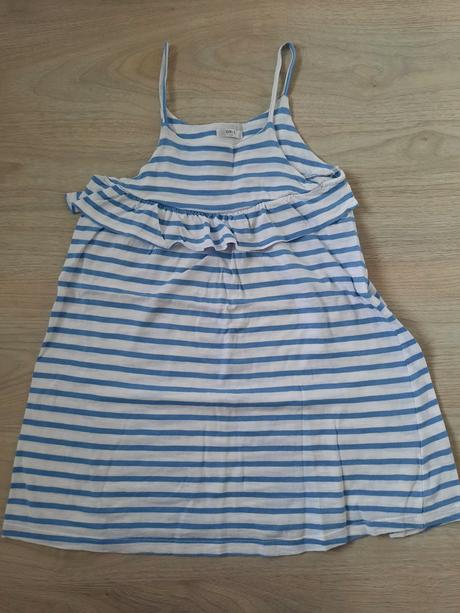 Šaty  prúžok, pepco,128