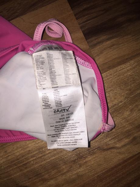 Málo nosené plavky 116/122, okay,116