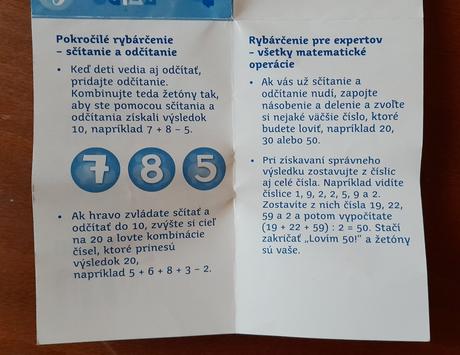 Predam hru ulov 10 - hrave pocitanie, 