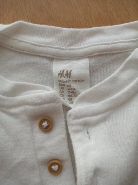 Body s krátkym rukávom, h&m,62