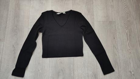 Tričko s čipkou, h&m,134