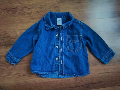 Riflová košeľa gap, gap,86