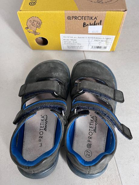 Sandálky barefoot, protetika,27