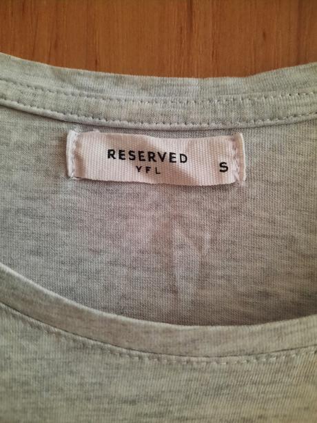 Tričko krátky rukáv reserved, veľ s, reserved,s