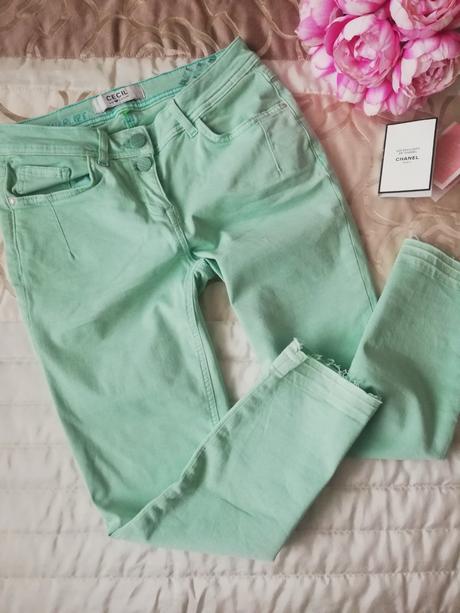 Mentolové rifle/nohavice zn. cecil, s