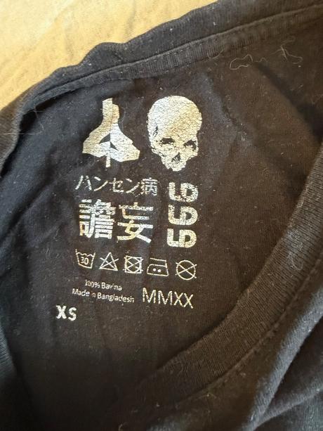 Lepra delirio tričko originál xs, xs