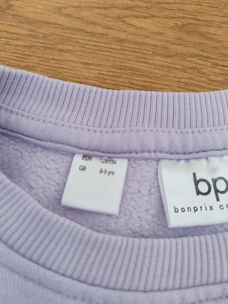 Predĺžená zateplená mikina, bonprix,128