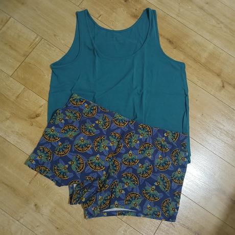 Letné pyžamo + župan s opaskom, tchibo,44