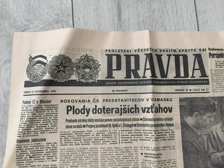 Noviny pravda 268, 13.11. 1974, 