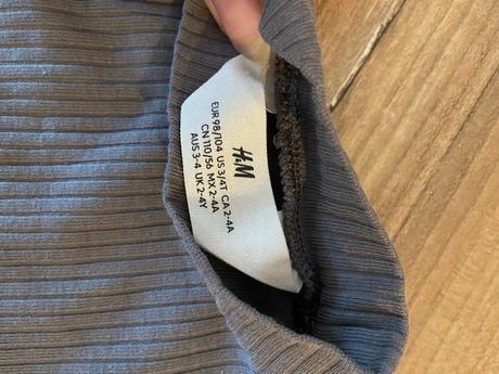 Tričko dlhy rukáv, h&m,98