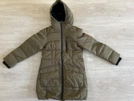 Dievcenska dlha zimna bunda vel. 140, palomino,140