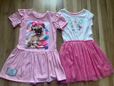 Mopslikove saty + zadarmo 2.saty, 116