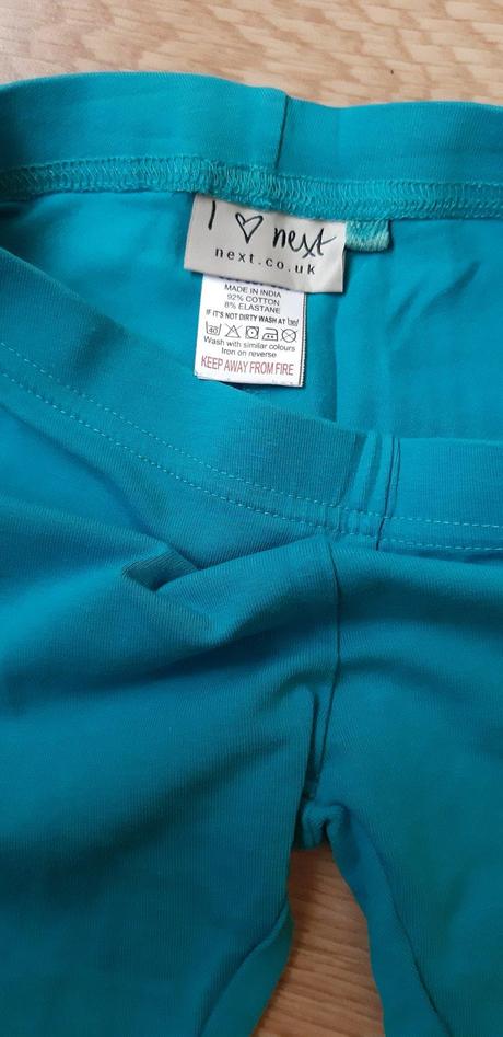 Tyrkysové legínky next, next,98