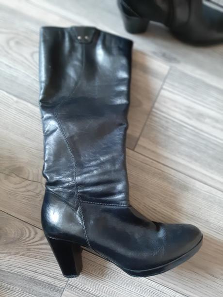 Vysoké kožené čížmy 38, lasocki,38