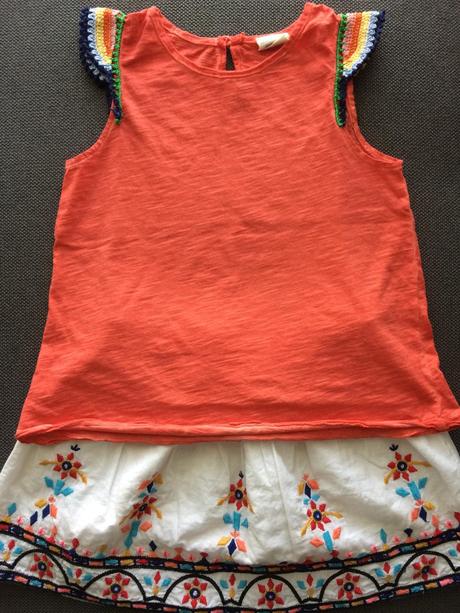 Sukňa s tričkom, zara,116