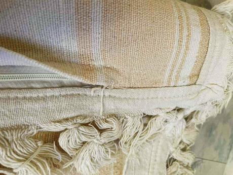 Hrubá ľanová obliečka,