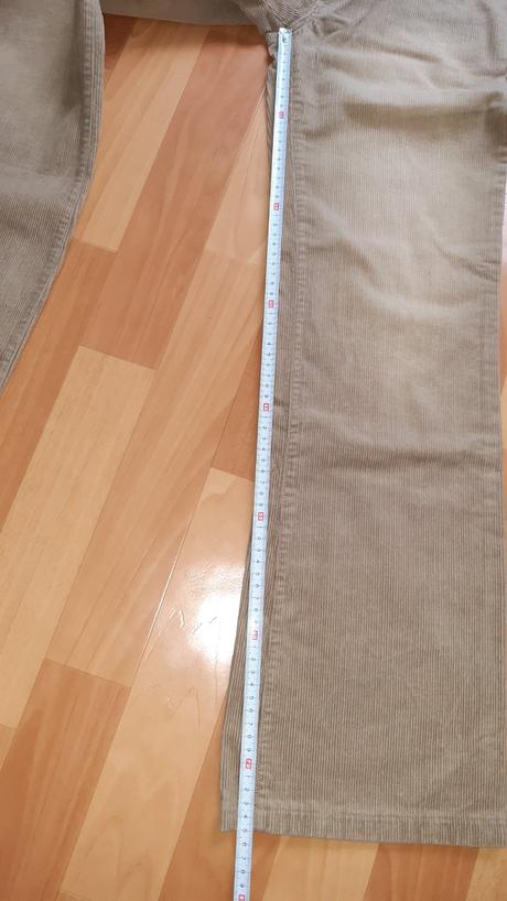 Menčestrové nohavice, kenvelo,34