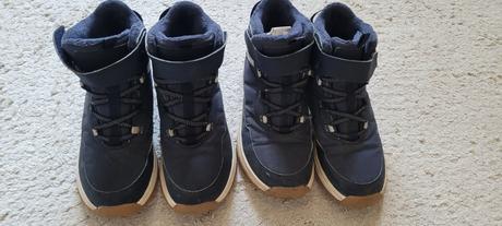 Chlapcenske zimné topanky decathlon dvojicky, quechua,36
