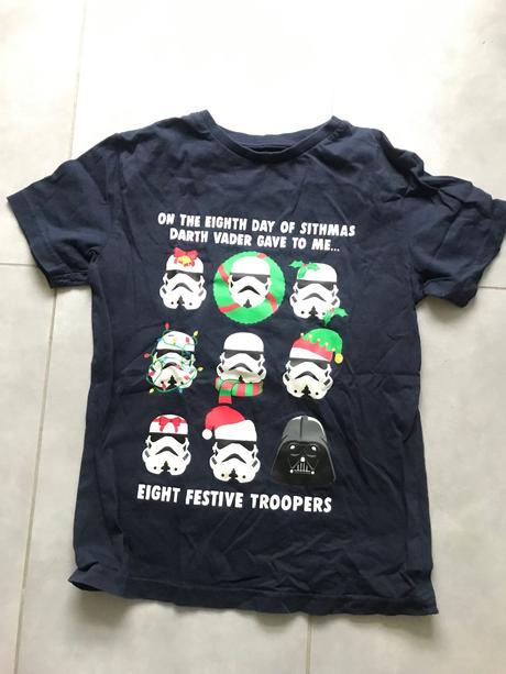 Vianočné tričko star wars next 7-8r, next,128