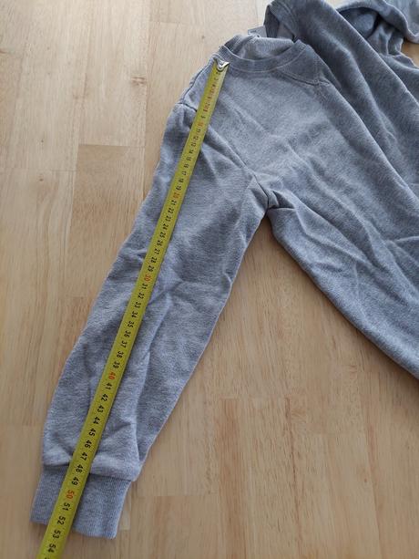 Šedá mikina, lindex,134