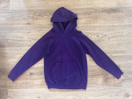 Fialová mikina+druha gratis, 140