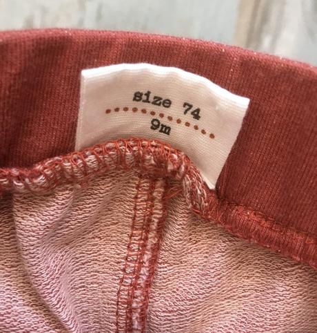 Teplákové nohavice en fant, 74