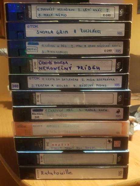 Rozprávky /videokazety, 