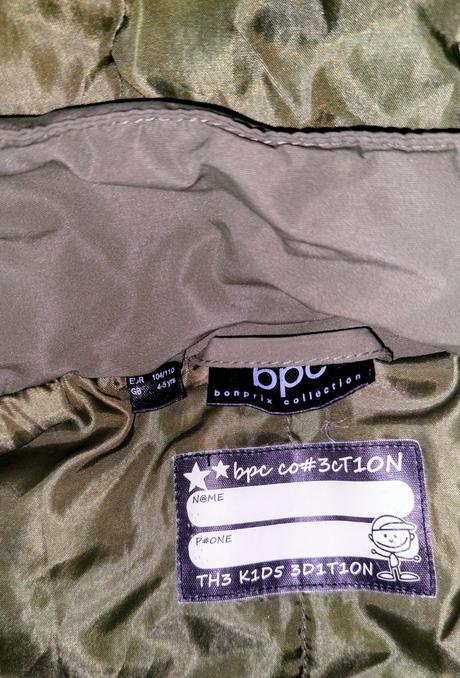 Chlapčenská zimná bunda 110, bonprix,110