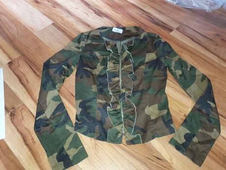 Prekrásna maskacova bundička xs s motivi, s