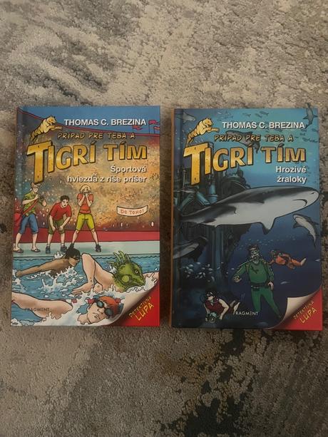 Tigri tim - knizka 2x, 