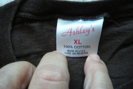 Hnedé tričko, zberateľský kus, xl