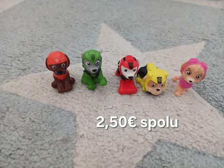 Figurky rozne labkova patrola - paw patrol, 