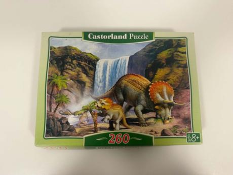 Castorland puzzle svet dinosaurov 260 dielikov,